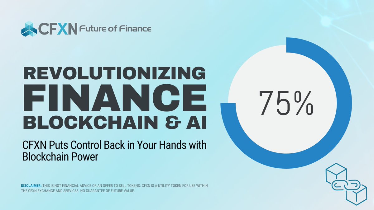 CFXNToken's tweet image. 📢 Take control of your assets with $CFXN - Bowen’s innovative fusion of #blockchain &amp;amp; traditional banking! Enjoy up to 75% savings on fees, manage both #Crypto &amp;amp; #Fiat effortlessly, and experience financial freedom like never before. 

#CFXN #BlockchainBanking #Fintech