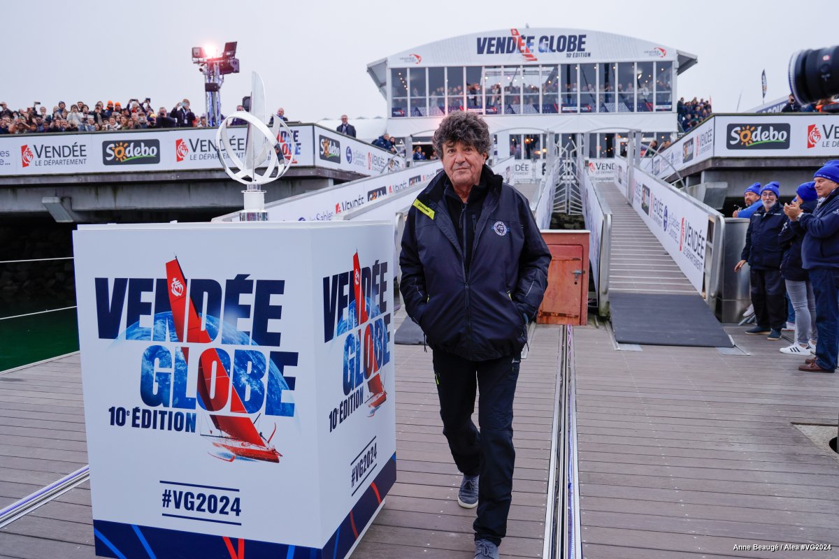« C'est mon 6è, mais pourtant, un départ de @vendeeGlobe, ce n’est pas une habitude ! »👉 urls.fr/HWSXkD ©Anne Beaugé