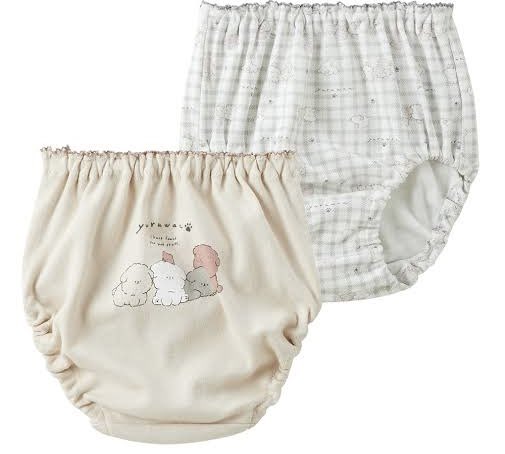 彼と私の子ども用の下着数点購入
これにとれっぴーさんつけるんだ〜