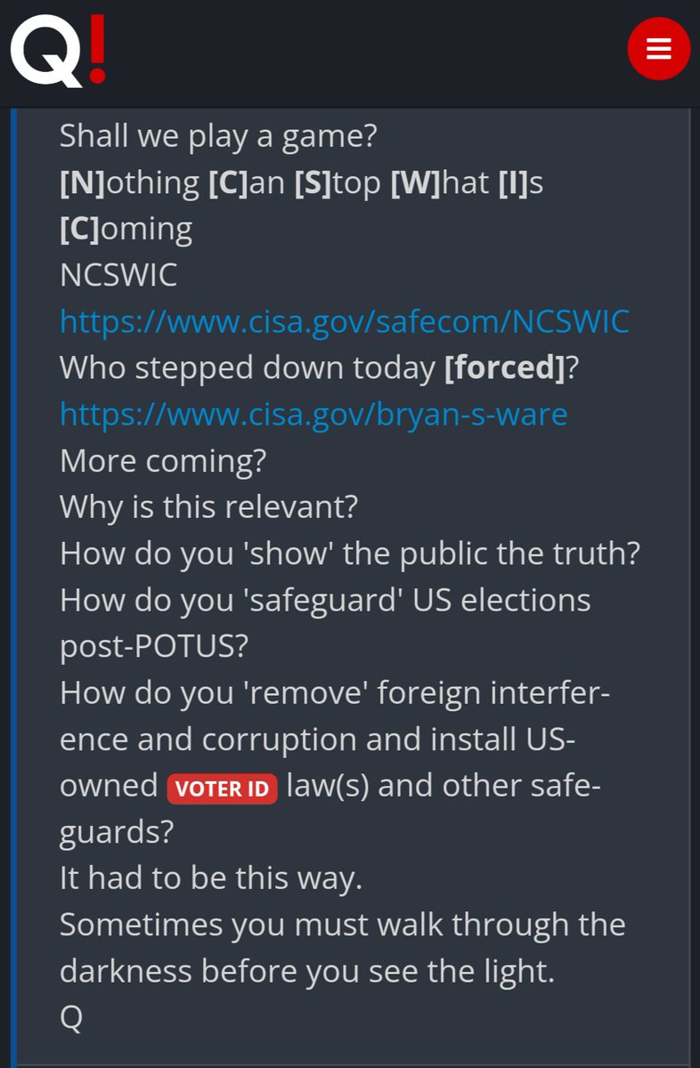 Rogue_Outlaw17's tweet image. Hopefully this all starts to sink in.  
Coincidence? 
#NCSWIC #LookingGlass
#Q+