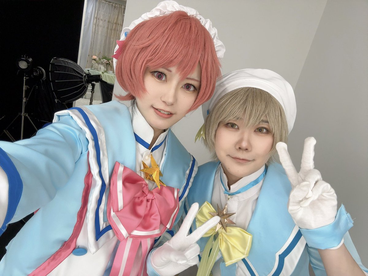 ame_s01's tweet photo. 念願のユメツボミ〜🩷💛
みーちゃんなゆ、とってもかわいい〜！！
天才カメラマンよっしーさんにいっぱい撮影してもらったよ〜〜〜！！！
めっちゃ楽しかった〜！！！
お二人ともありがとうございました✨✨ https://t.co/351JMQQDqf