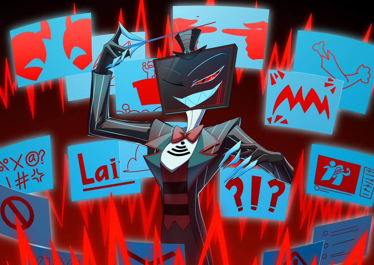 hailspideydevil's tweet photo. #HazbinHotelVox 
Welcome to Hell https://t.co/3U1en18cwv