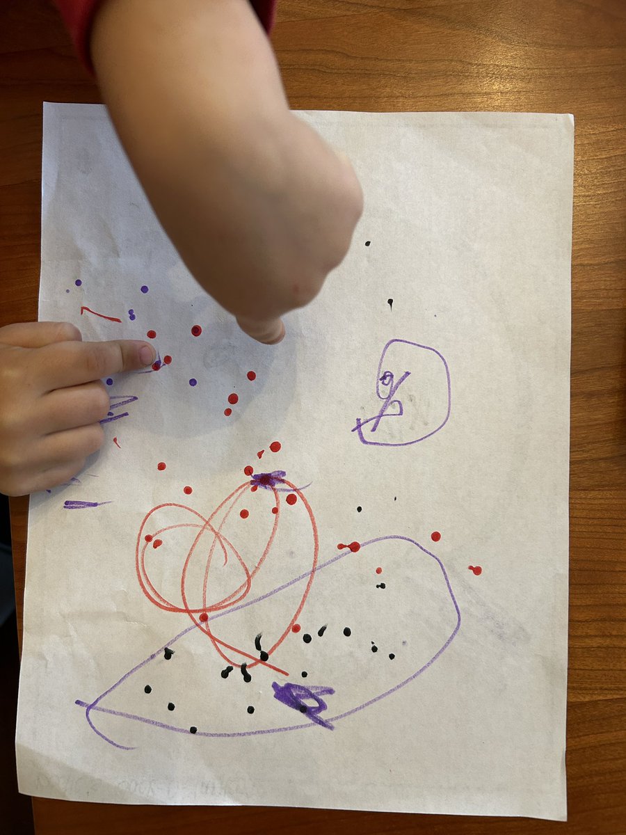 ryanbstephens's tweet image. Asked if this was an NMDS ordination. Turns out it’s “small mammal poops”. Looks like we have an #ecologist in the making; although I wonder what his teachers think when he explains his drawings.