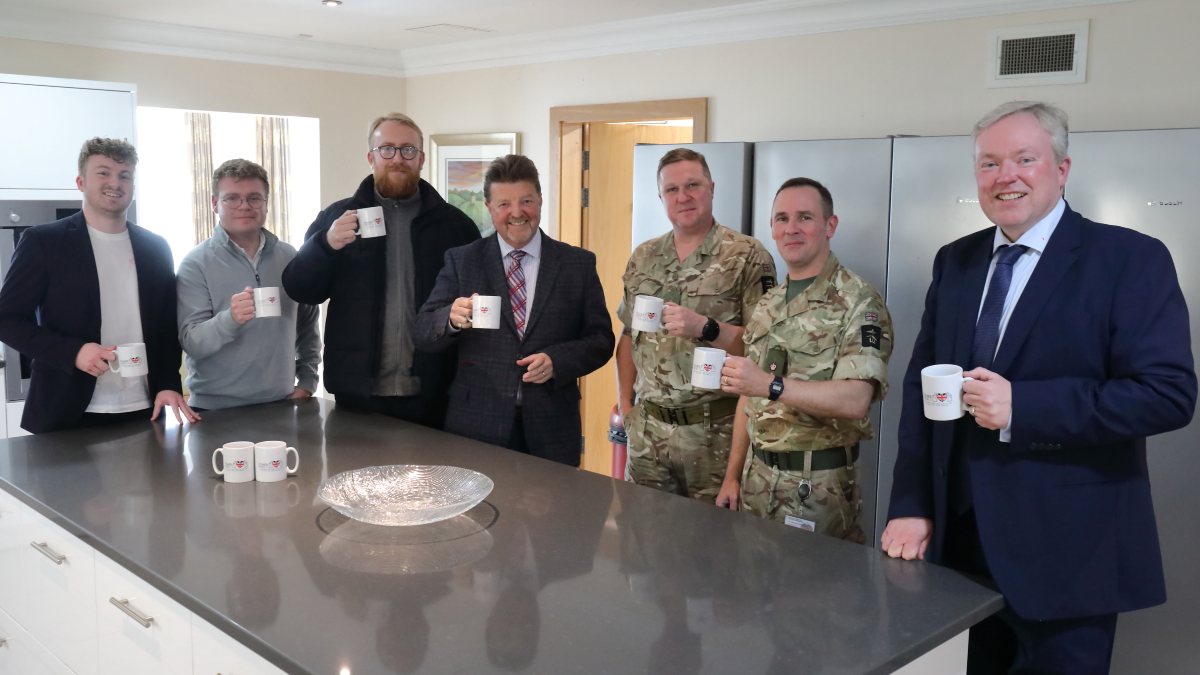 For the third part of our Remembrance Weekend series, our hosts travelled to the Province of Warwickshire to visit Fisher House, a respite care centre offering a "home away from home" for families of UK military personnel receiving treatment at Queen Elizabeth Hospital in