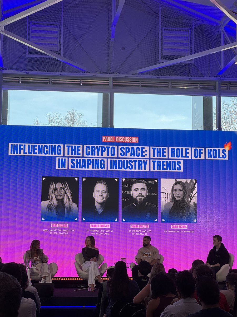Nick.₿ ⚡️ (@nickbrutyan) on Twitter photo Come and get a lot of insights from the panel happening now 🚀
Speakers: <a href="/saraflteixeira/">Sara Teixeira</a> <a href="/sander_gortjes/">Sander Gortjes</a> <a href="/simonmolitor/">simon | solana.id 🪷 (blkn/acc)</a> @dariabeznos
📍<a href="/cryptoaicon/">Crypto AI:CON - See you @ TOKEN2049</a> Come and get a lot of insights from the panel happening now 🚀
Speakers: <a href="/saraflteixeira/">Sara Teixeira</a> <a href="/sander_gortjes/">Sander Gortjes</a> <a href="/simonmolitor/">simon | solana.id 🪷 (blkn/acc)</a> @dariabeznos
📍<a href="/cryptoaicon/">Crypto AI:CON - See you @ TOKEN2049</a>