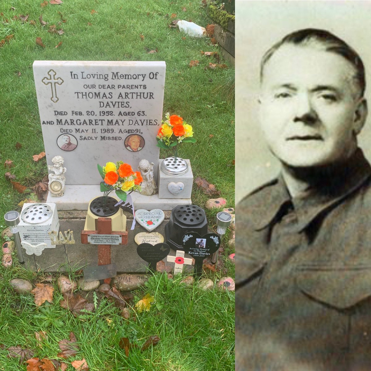 CE11LEE's tweet photo. My Great Grandfather a World War 1 Veteran and Homeguard in World War 2. 1889 ~ 1952

My Brother Michael a Parachute Regiment Veteran 1971 ~ 2013 #RemembranceSunday2024 https://t.co/Qs6hzHeSKr