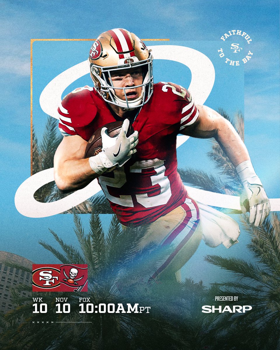 49ers's tweet photo. Battle of The Bays ⚔️ https://t.co/7cszfT7W32