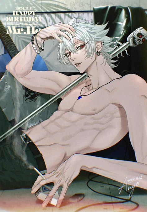 #碧棺左馬刻生誕祭2024#碧棺左馬刻誕生祭2024これまでもこれからもいちばん好きおめでとう 