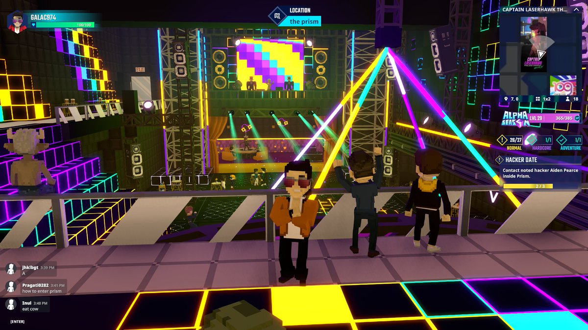 galac974_'s tweet photo. The future is now!🔮 Join me in the Captain Laserhawk Experience in @TheSandboxGame and see for yourself 👀 @EdenOnline_exe https://t.co/PWWimI279I #TheSandbox #AlphaSeason4 #AS4SocialChallenge https://t.co/qKsiac5Lku
