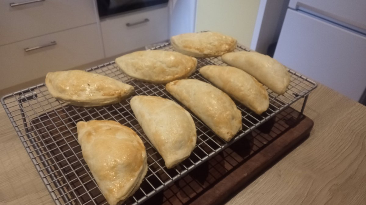 My first attempt at replicating Nigerian meat pies, the staple diet of a busy West Africa Correspondent. I used to know all the best meat pie places in Lagos. Happy days...
