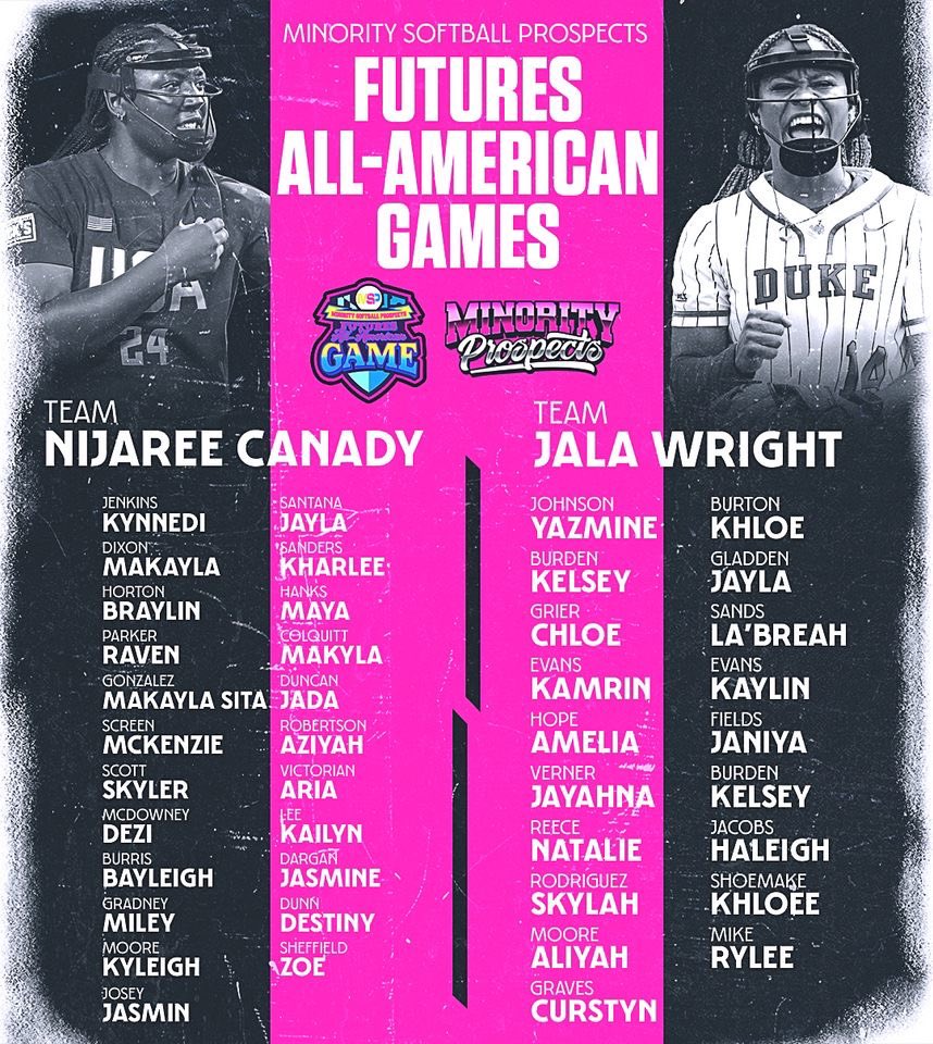 Skyler Scott | 2027 (@skylerscott2027) on Twitter photo It's go time!! Ready to hit the clay today with Team <a href="/CanadyNijaree/">NiJaree Canady</a> for the <a href="/MSPtakeover/">Minority Softball Prospects</a> Futures All-American Games at <a href="/DukeSOFTBALL/">Duke Softball</a>! Let's gooo!!
Tune In Now: youtube.com/live/pecXITTS9…
<a href="/adidasDugout/">adidas Dugout</a> <a href="/FAMU_Softball/">Florida A&M Softball 🥎</a>
<a href="/NCATSOFTBALL/">The Official NC A&T Aggie Softball</a> <a href="/commit2HBCU/">SHOWCASE HBCU</a>
<a href="/SBRRetweets/">Softball Recruiting Reposts</a> <a href="/ExtraInningSB/">EXTRA INNING SOFTBALL</a> It's go time!! Ready to hit the clay today with Team <a href="/CanadyNijaree/">NiJaree Canady</a> for the <a href="/MSPtakeover/">Minority Softball Prospects</a> Futures All-American Games at <a href="/DukeSOFTBALL/">Duke Softball</a>! Let's gooo!!
Tune In Now: youtube.com/live/pecXITTS9…
<a href="/adidasDugout/">adidas Dugout</a> <a href="/FAMU_Softball/">Florida A&M Softball 🥎</a>
<a href="/NCATSOFTBALL/">The Official NC A&T Aggie Softball</a> <a href="/commit2HBCU/">SHOWCASE HBCU</a>
<a href="/SBRRetweets/">Softball Recruiting Reposts</a> <a href="/ExtraInningSB/">EXTRA INNING SOFTBALL</a>