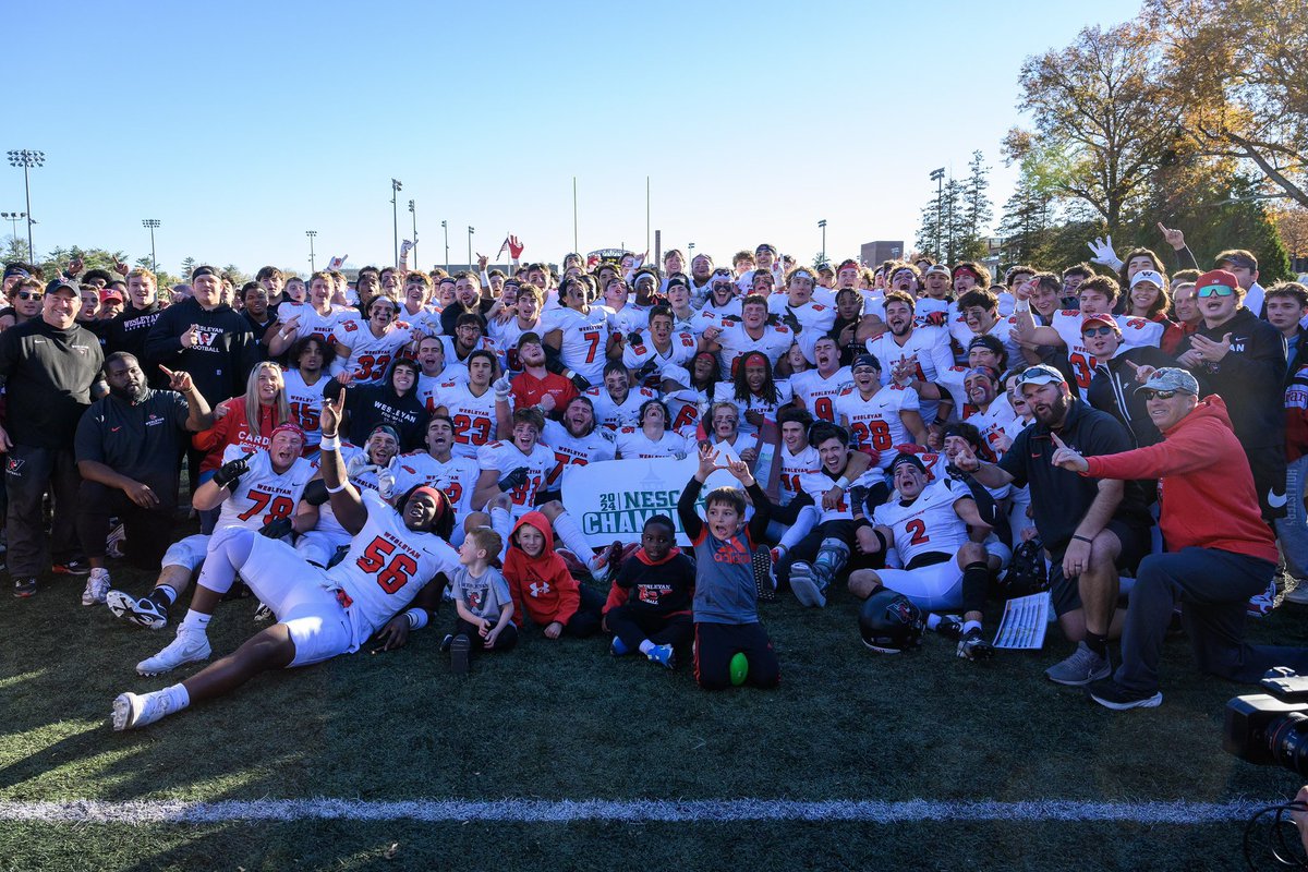 #Dominate ➕ #Disrupt
<a href="/NESCAC/">NESCAC</a> 🏆 <a href="/Wes_Football/">Wesleyan University Football</a> 

#1 Scoring Defense 
#1 Total Defense
#1 Redzone Defense
#1 Opponent 1st Downs
#1 3rd Down Conversions
#1 Pass Defense
#1 Fumbles Recovered
#2 Rushing Defense
#2 Fumbles Forced 

Historic Season 🥇#RollCards
