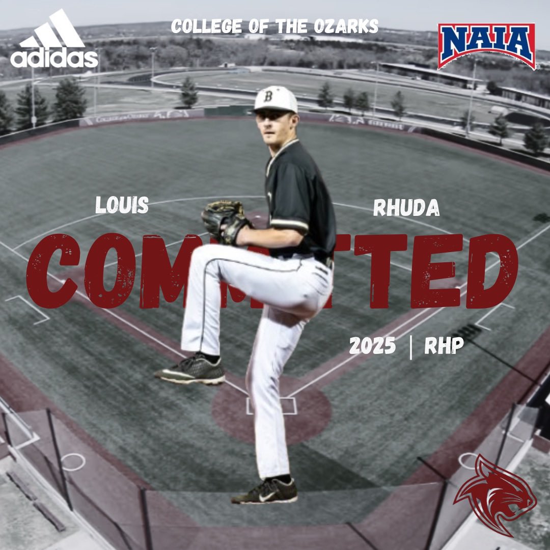 I would love to announce I will be continuing my academy and baseball career at College of the Ozarks!
My many thanks to God, my friends, family and coaches for being there every step of the way!! Looking forward to this amazing opportunity!!!!!
Go bobcats!! <a href="/CofOHardWorkU/">College of the Ozarks</a>