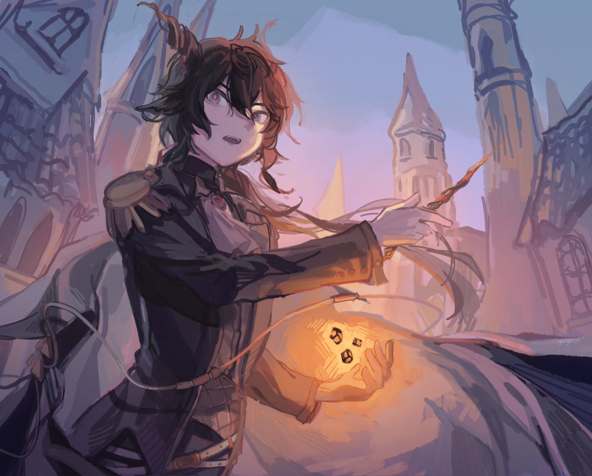 yuugurin's tweet photo. another recolor 💀
#明日方舟 #ebenholz https://t.co/wBn1661pXW