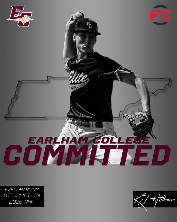 Jared Broughton™ (@coach_jaybee) on Twitter photo Congrats to 2025 #FullCountAthlete RHP KJ Hillhouse (<a href="/KjHillhouse/">KJ Hillhouse</a>) on his commitment to Earlham College! KJ dominated the recruiting process and found the best FIT for him! KJ is a fierce competitor w/incredible #Makeup and will make an immediate impact for the Quakers! TN➡️IN Congrats to 2025 #FullCountAthlete RHP KJ Hillhouse (<a href="/KjHillhouse/">KJ Hillhouse</a>) on his commitment to Earlham College! KJ dominated the recruiting process and found the best FIT for him! KJ is a fierce competitor w/incredible #Makeup and will make an immediate impact for the Quakers! TN➡️IN