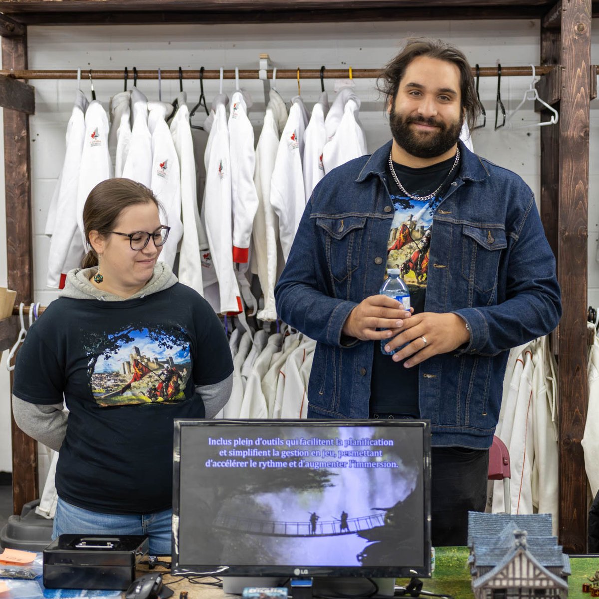 Prod_Diratia's tweet photo. 🔹 BFD: Built for GMs and Players 🔹

BFD includes tools that simplify game planning and management, speeding up gameplay and deepening immersion. Whether you’re a GM or a player, BFD makes every session smoother! 🎲💡

Big thanks to our amazing team! #TTRPG #BFD #TabletopGaming https://t.co/ATwo5rwmJF