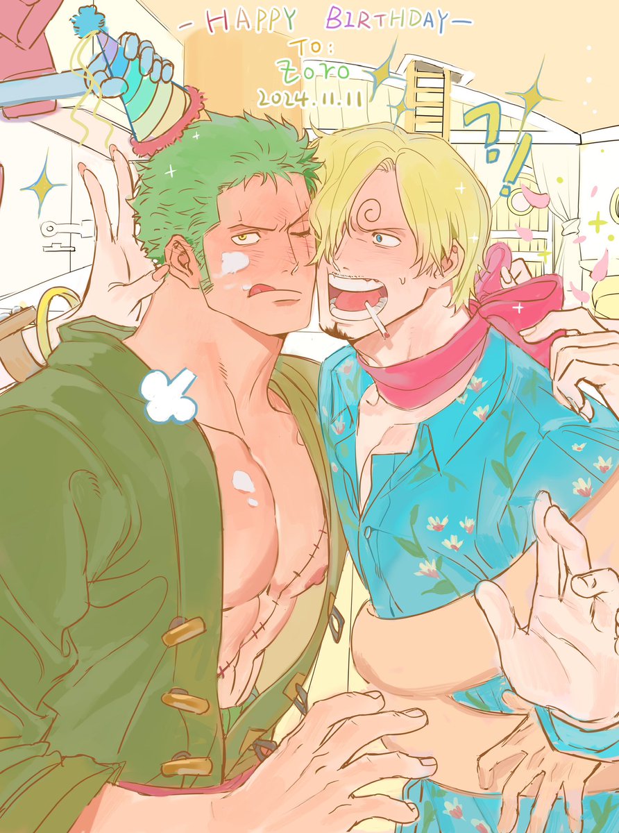 ⚔️🎂🎂🎂⚔️
Happy birthday！！