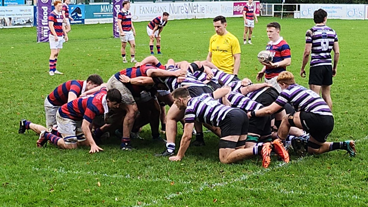We are on! <a href="/terenurerugby/">Terenure College RFC</a> v <a href="/ClontarfRugby/">Clontarf Rugby Club</a>