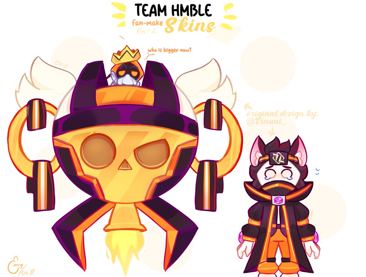 boonlk1's tweet photo. Hello @vinuui_ !! ( I loved ur designs )💕

HEY LOOK!! more skins from TEAM Hmble 👀👀 They are so unique that they inspire me to draw them. 

#BrawlStars #BSWF24 #teamhmble https://t.co/DIAh5xOSCq