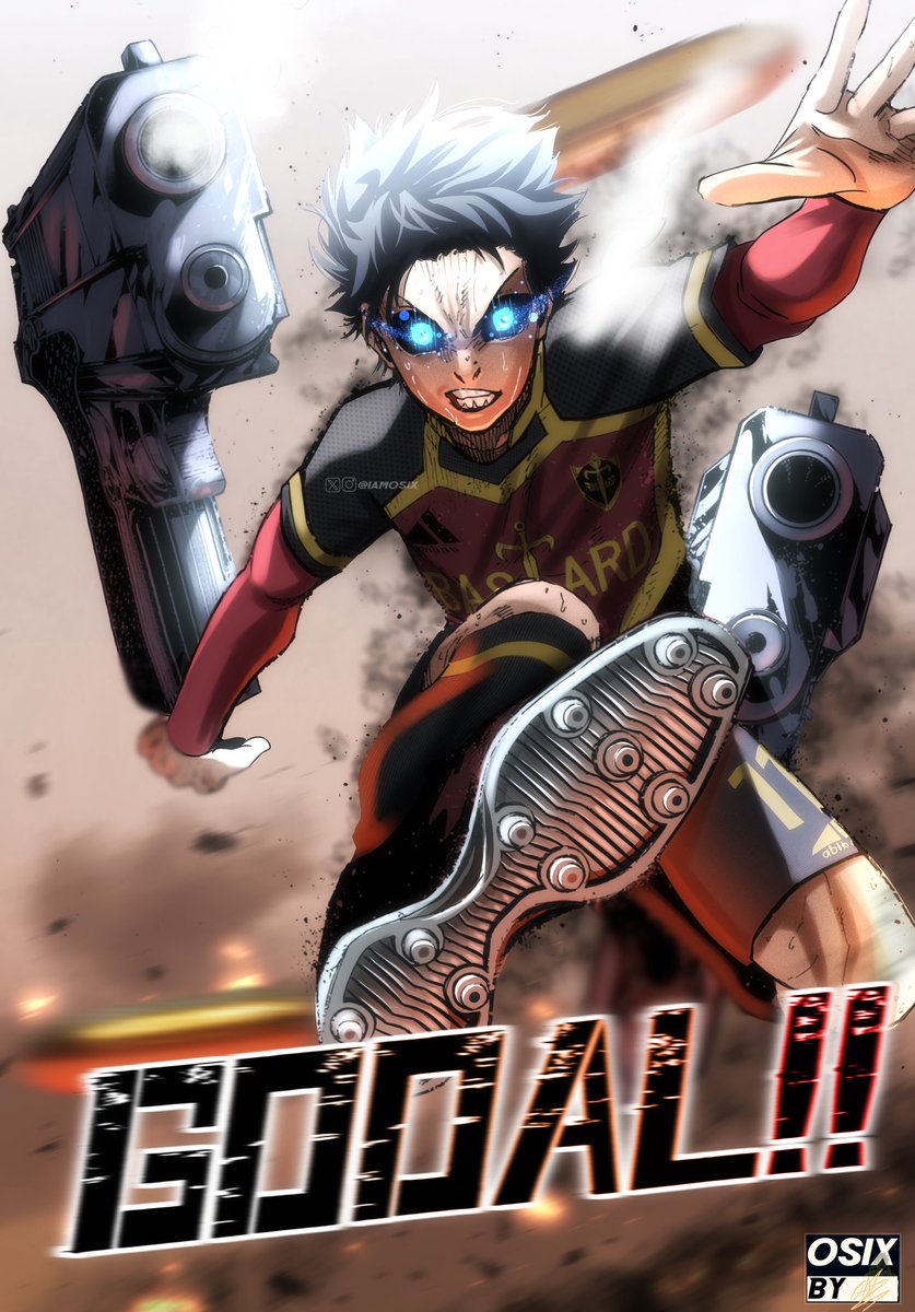 iamosix2's tweet photo. Two Gun Volley || isagi yoichi
#BLLK #BLUELOCK #MANGACOLOR #BLUELOCK282 #BLUELOCKSEASON2 #isagiyoichi https://t.co/47cUsvdevI
