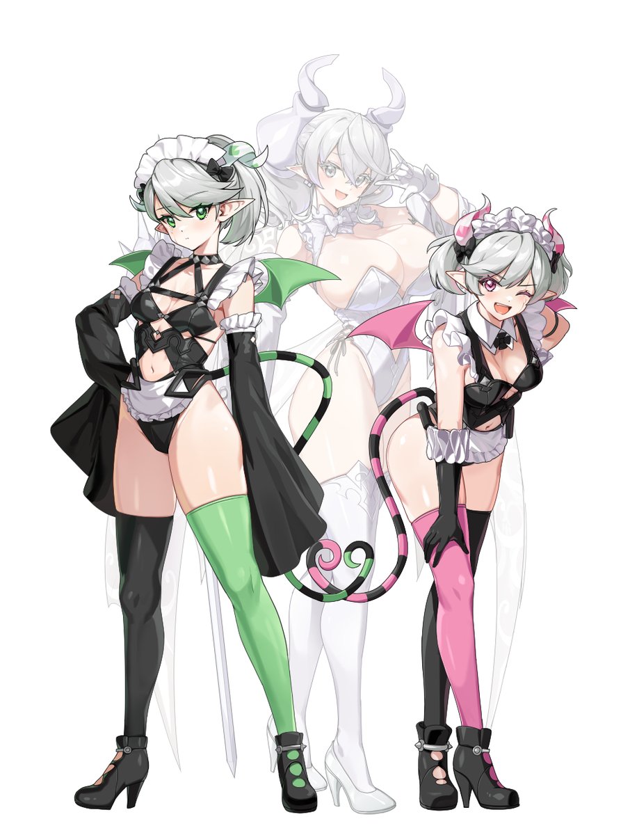 prawnlunchset's tweet photo. ラビュリンス＆サーバンツ　#OCGファンアート https://t.co/hQFmIiDkx3