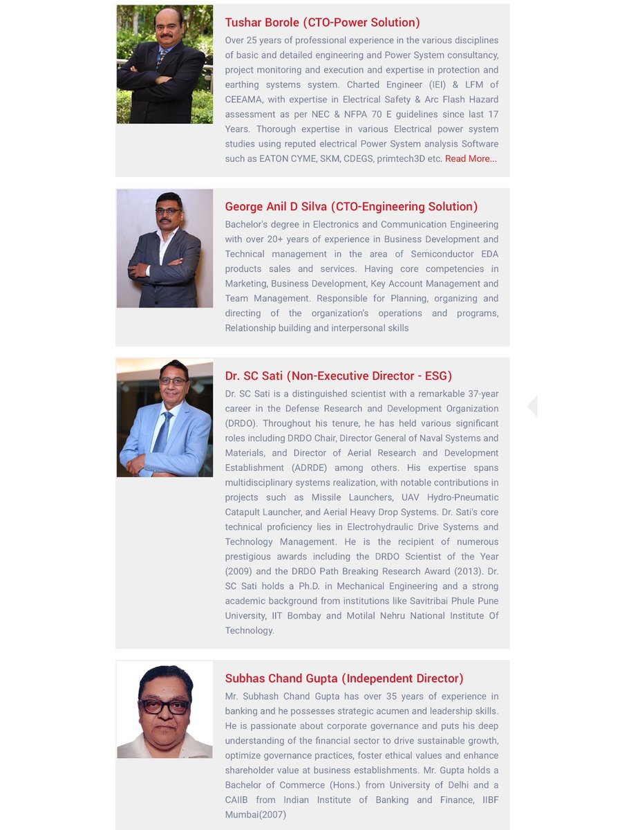KBabrekar's tweet photo. Trident Techlabs

- Sharad Naithani https://t.co/qTR1tbCisI
- Praveen Kapoor https://t.co/X9X6WdGGGx
- Tushar Borole https://t.co/ou7fEn1jL7
- George Anil D'Silva https://t.co/NtterLEWTS
- Dr SC Sati
- C. T. Bhadran https://t.co/vLtpFK1W6t
- Joe Basker https://t.co/UHgQKhMQA8 https://t.co/zVM1Nv2Ueg