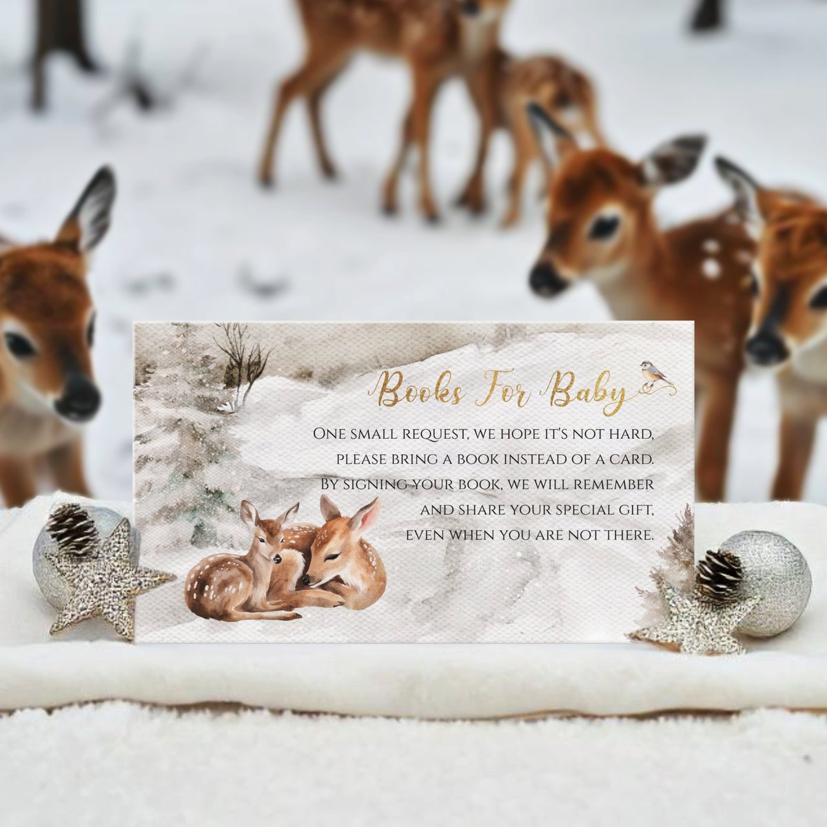 CacioniD's tweet photo. A sweet addition to your baby shower! These "Baby It's Cold Outside" enclosure cards are a cozy way to share the love of reading with the little one! #BooksForBaby 🍼✨
https://t.co/3ZzfpzcZfX https://t.co/WybytYsMkZ