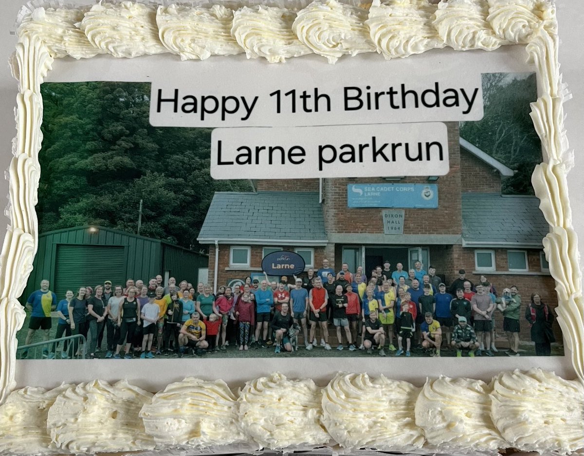 Larne parkrun tweet media
