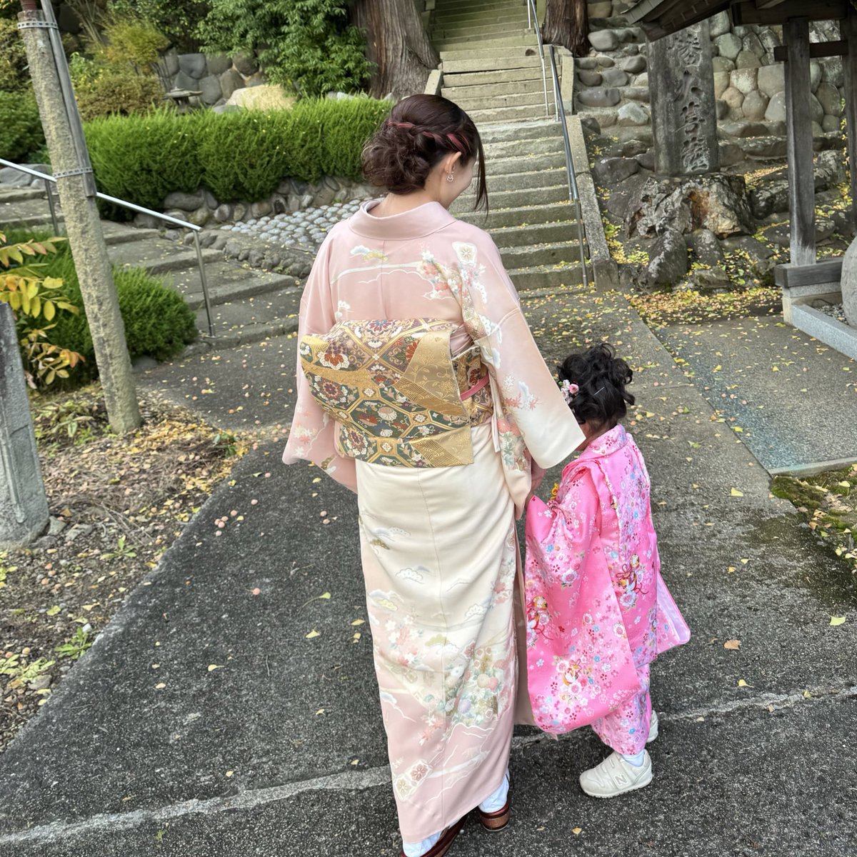 yawatanien's tweet photo. 娘の七五三🎀 https://t.co/xqTmNGIFk6