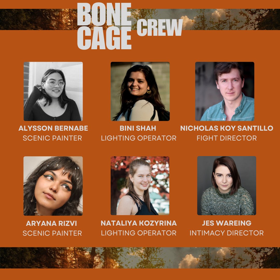 The crew behind it all....meet our Bone Cage Production Team!🪶#theatreto

Curious about our crew? Hit this link below to find our more and get your tickets!
alumnaetheatre.com/bone-cage.html