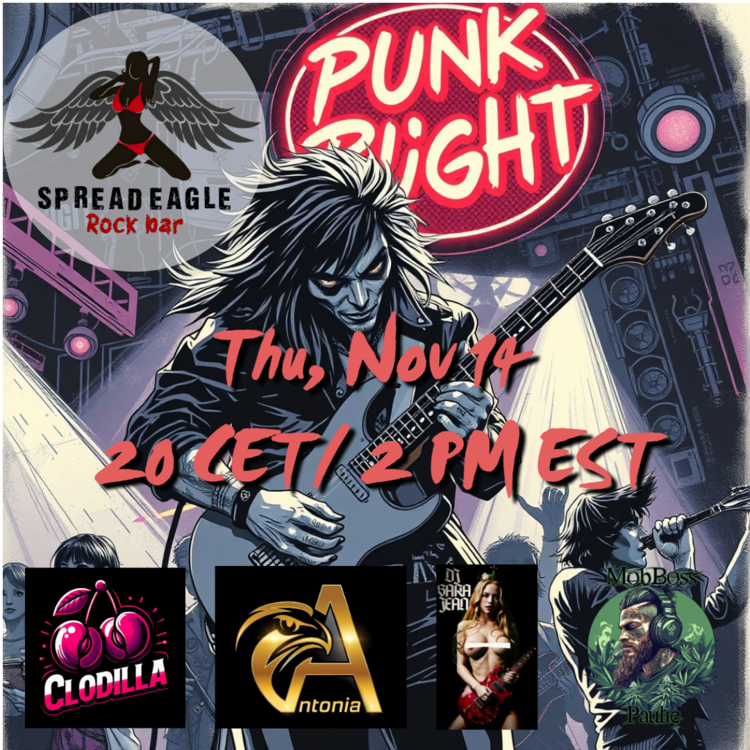 SPREAD EAGLE Punk Rock Night 4DJs - Community Calendar - Genesis3DX genesis3dx.com/events/event/3…