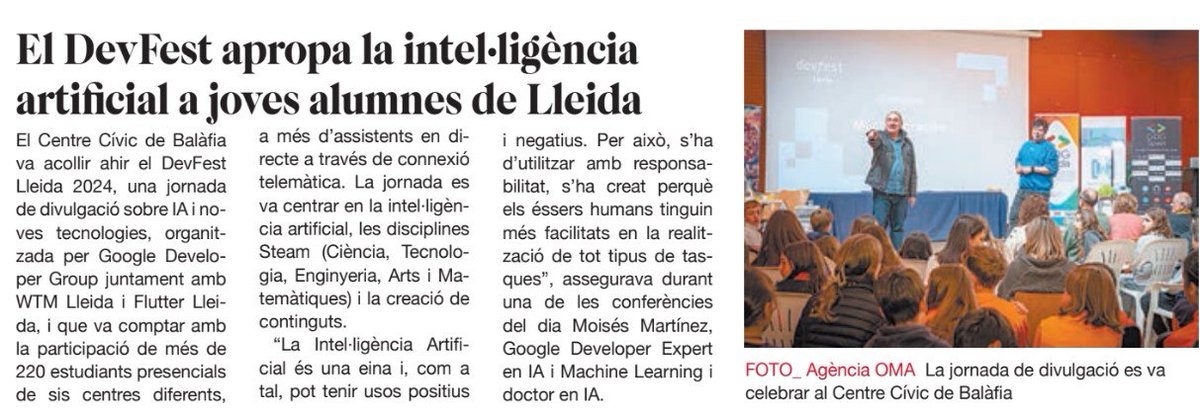 Agrair a <a href="/andreuibanez/">andreu ibanez</a> el fer possible l'esdeveniment #STEAMcat. A les escoles del programa el participar-hi: <a href="/MinyonsdUrgell/">Escola Minyons d'Urgell</a> <a href="/escolapaisosca1/">Escola Països Catalans-LLEIDA</a> <a href="/elcarmelleida/">El Carme Lleida</a>.  Als mitjans de comunicació la col·laboració i difusió: <a href="/Ua1FM/">UA1 Lleida Ràdio</a> <a href="/SEGREcom/">SEGRE</a>. I a <a href="/donabalafia/">DONA BALAFIA ASSOC.</a> <a href="/AbaroBar/">Toni Baró Noguero</a>, l'acollir-nos.