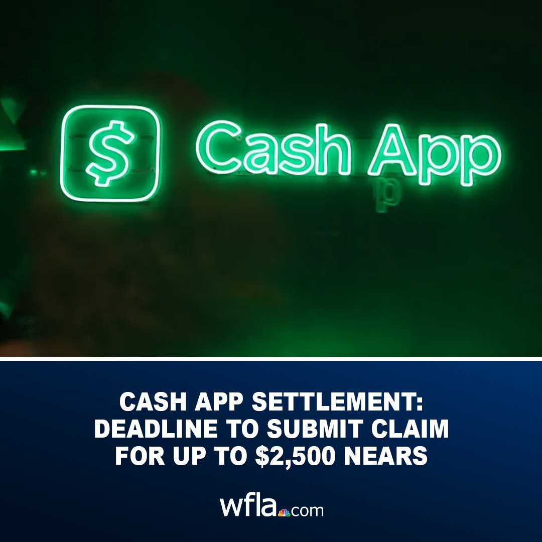 CASH APP SETTLEMENT: If you’ve used Cash App since 2018, you have only about a week to claim your part of a $15 million settlement reached in a class action lawsuit. bit.ly/4fqphOA