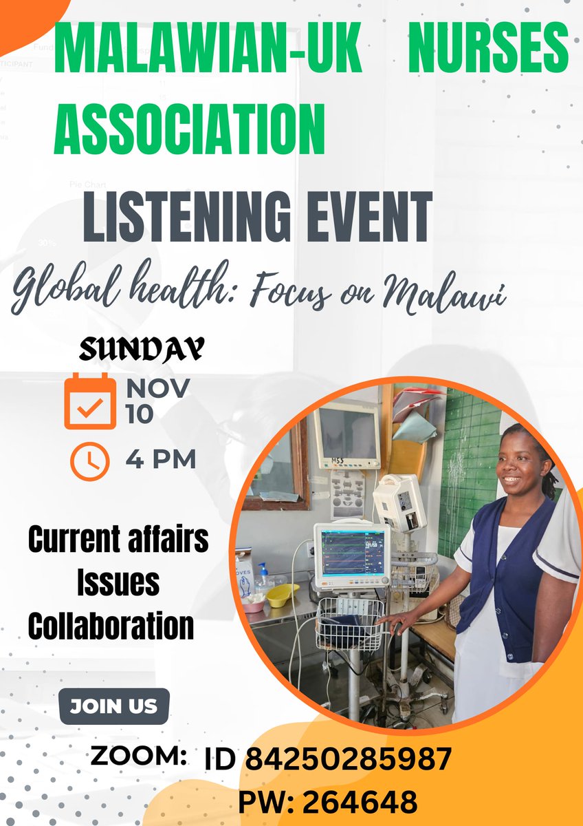 Malawian UK Nurses Association (@malawianuknurse) on Twitter photo Join us at Malawian-UK Nurses Association as we discuss diaspora contributions to global health this afternoon. @malawiinuk, <a href="/chargladstone/">Charity Gladstone RN MBE. Matron Cardiac/Respirato</a> @S_Amani .Exploring the importance of global health and its connection to universal health care coverage. #GlobalHealth #HealthcareCoverage Join us at Malawian-UK Nurses Association as we discuss diaspora contributions to global health this afternoon. @malawiinuk, <a href="/chargladstone/">Charity Gladstone RN MBE. Matron Cardiac/Respirato</a> @S_Amani .Exploring the importance of global health and its connection to universal health care coverage. #GlobalHealth #HealthcareCoverage