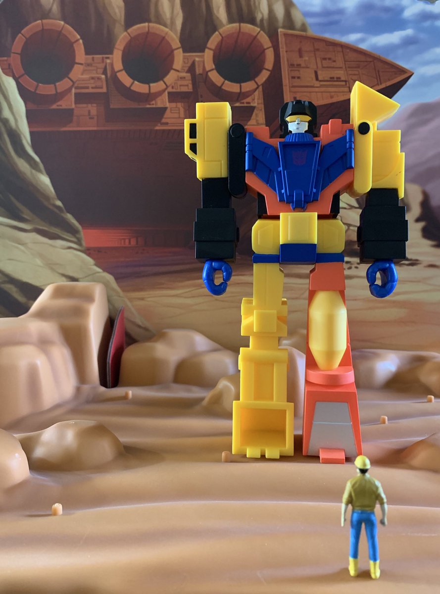 S7junkie's tweet photo. Transformers Wrecking Crew Devastator &amp; The Ark Action Playset! ⛰️🔥 #super7 #thetransformers https://t.co/gqUG90VjMK