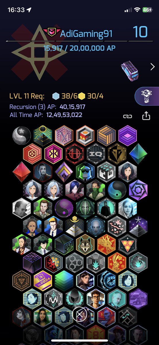 AdityaPanicker5's tweet photo. #Ingress #Recursed #3 #Level #10 https://t.co/kMXL1x2Rc7