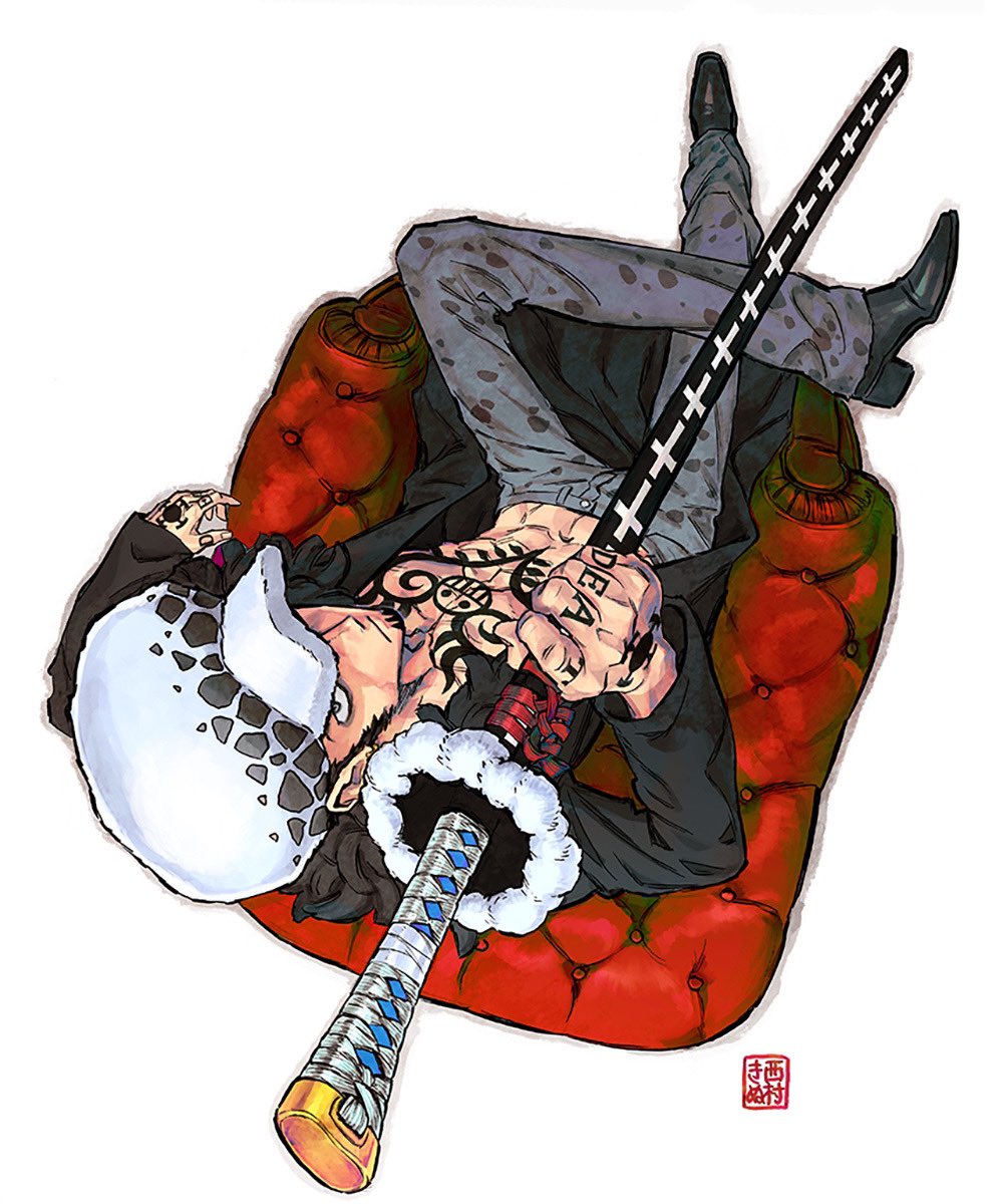 onepiece_mag's tweet image. 【📗目玉企画を紹介③】

今号の小説は、豪華2本立て！

『novel ZORO』の続編に加えて、
#ワンピースマガジン Vol.4~7に収録された
ローが主役の『novel LAW』の続編も掲載！

ゾロの小説は #なかまる 先生が、
ローの小説は #西村キヌ 先生が
イラストを描きおろしてくださいました✨

#ONEPIECE