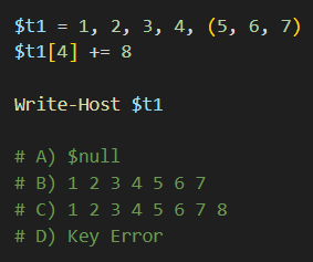 dfinke's tweet image. PowerShell Question / Quiz
What is the output of the following PowerShell code and why?
#powershell #powershellquiz #developer #scripter