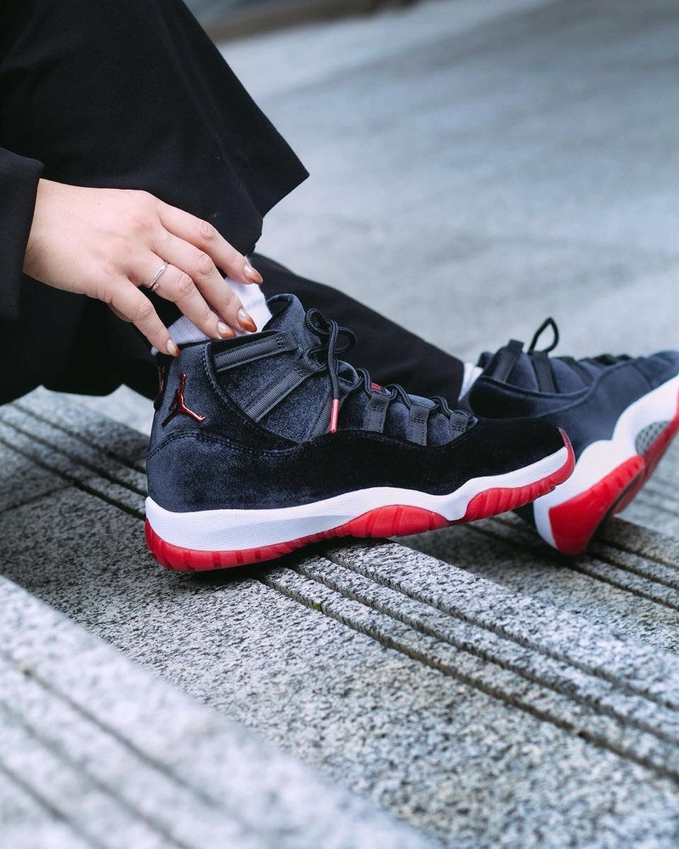 Nike Wmns Air Jordan 11 Retro “Bred Velvet”が国内11月11日（月）9