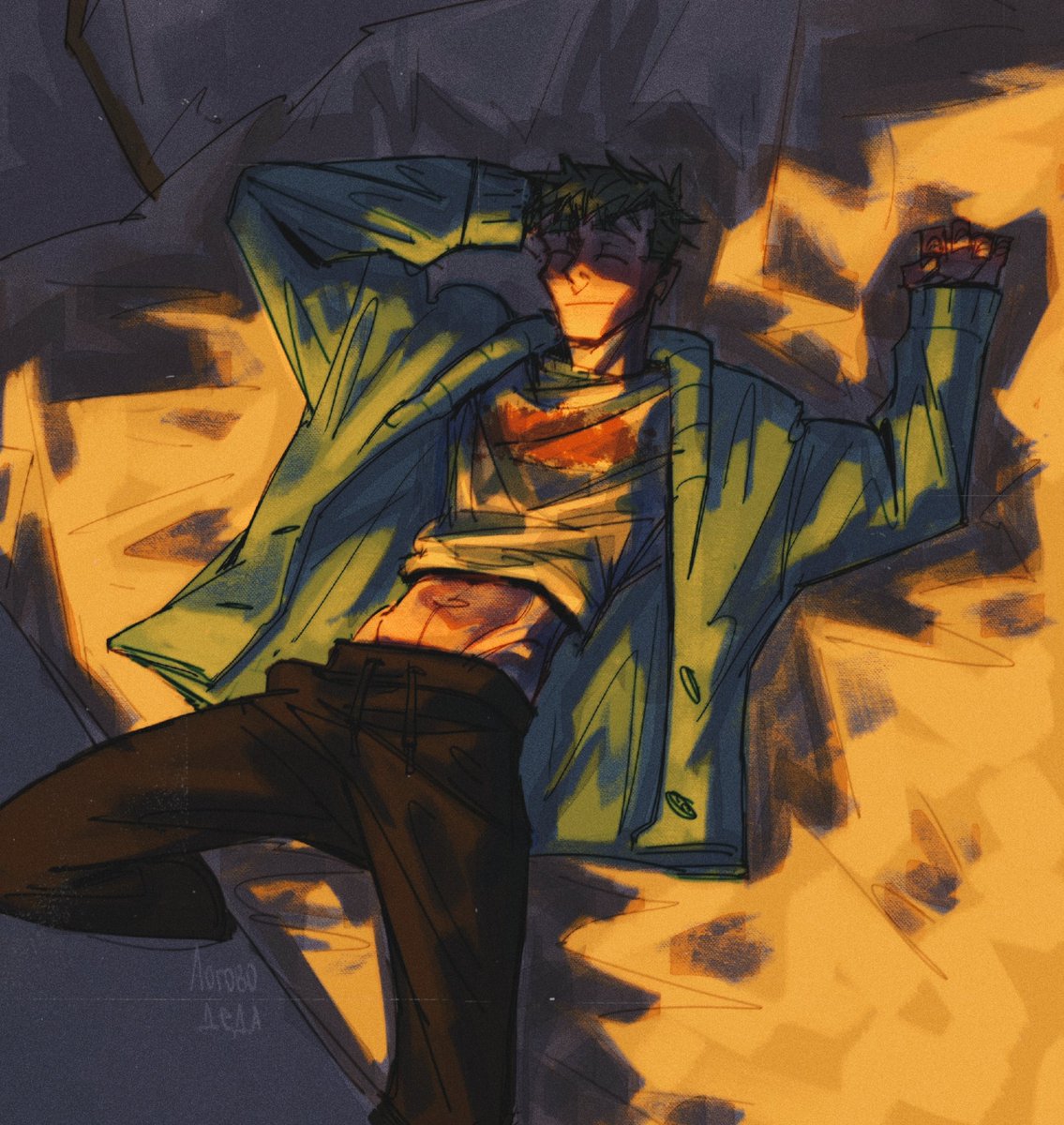 ♣️

#twistedwonderland #twst
#TreyClover #DisneyTwistedWonderland #twstファンアート