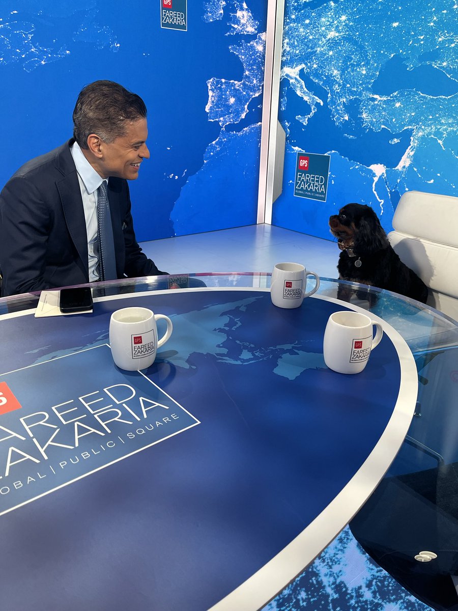 Ringo is unafraid to take the tough questions from ⁦<a href="/FareedZakaria/">Fareed Zakaria</a>⁩