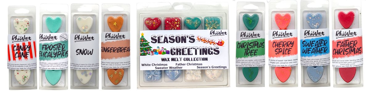 Our Christmas 2024 range is now live.

We have brought back some of your favourites from previous years, as well adding a few new ones which we think you will love just as much.

rhiwax.co.uk/collections/ch…

#Christmas