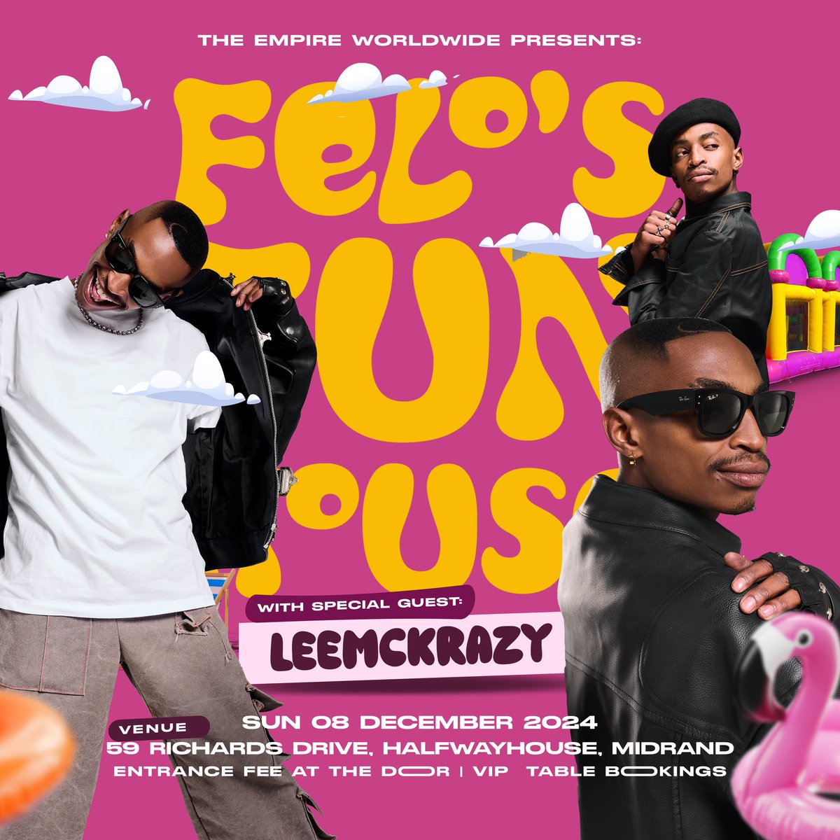 FeloLeTee's tweet photo. HOW THE FUN IS LOOKING SO FAR🏝️🏖️🚤⛱️
WHOSE NEXT??👀🤔 #felosfunhouse https://t.co/oFOm77ryvH