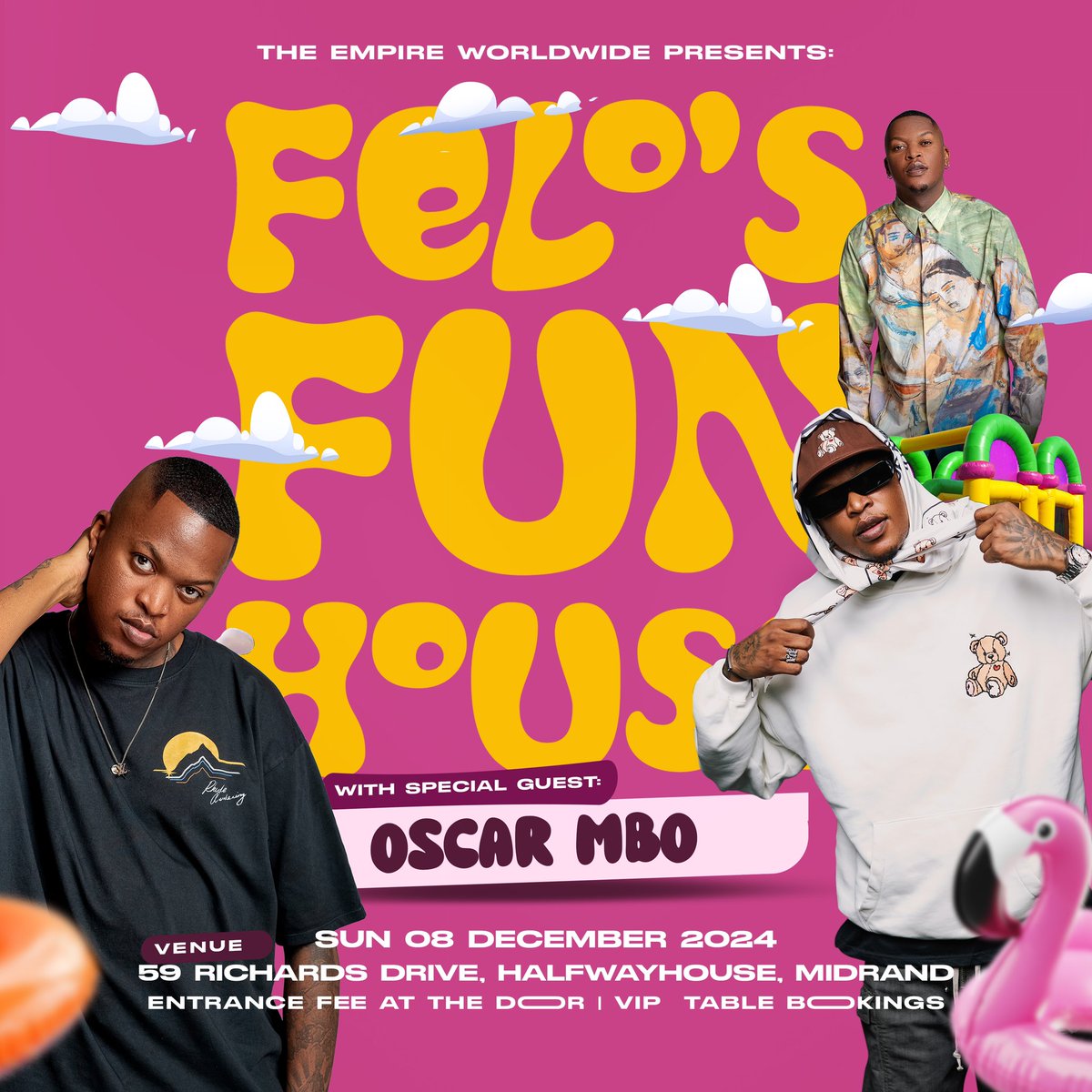 FeloLeTee's tweet photo. HOW THE FUN IS LOOKING SO FAR🏝️🏖️🚤⛱️
WHOSE NEXT??👀🤔 #felosfunhouse https://t.co/oFOm77ryvH