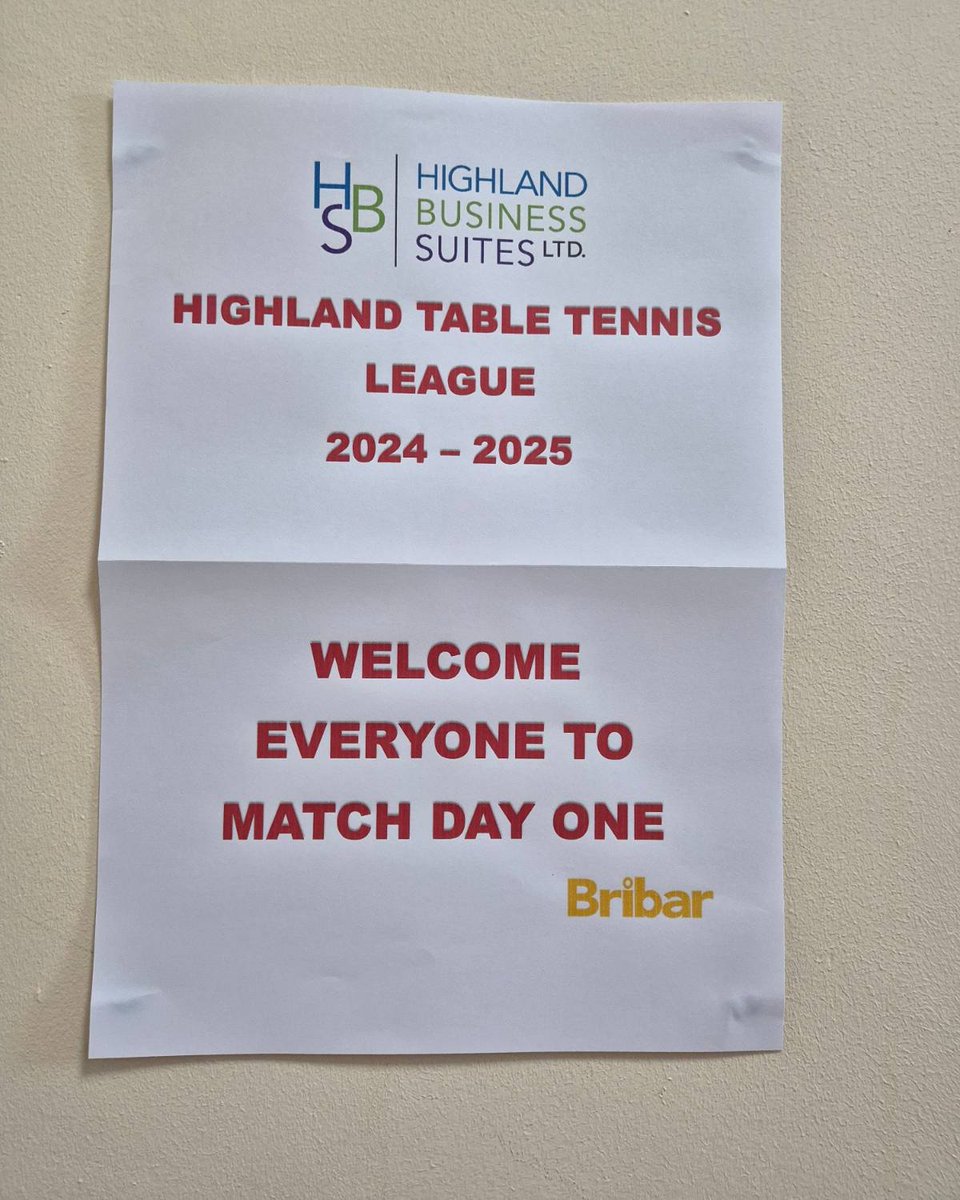 Inverness Table Tennis Club (ITSC) tweet media