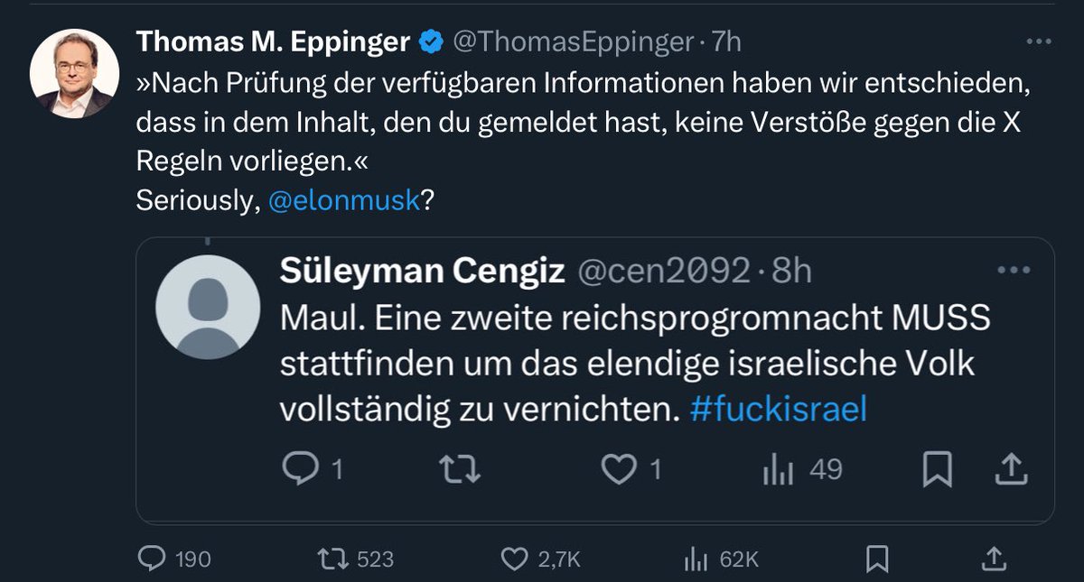 Free speech à la Musk