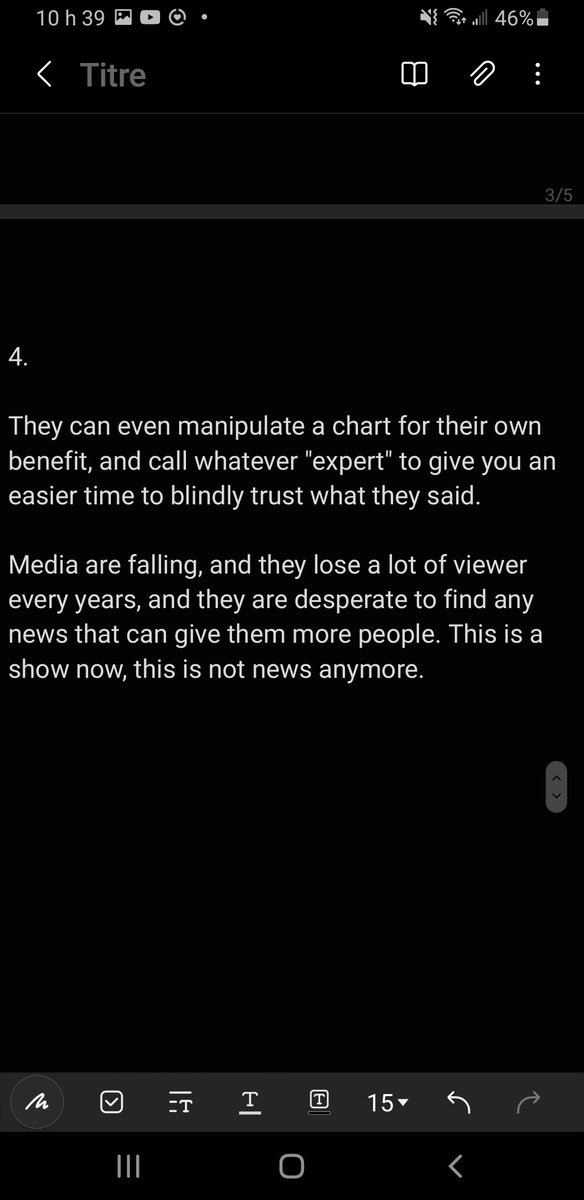 Plz read. my english is not the best but i did my best 😅 if that can help someone to at least take a step back and think of how they will get their informations congrats to you, you will be able to have a better point of view on everything.