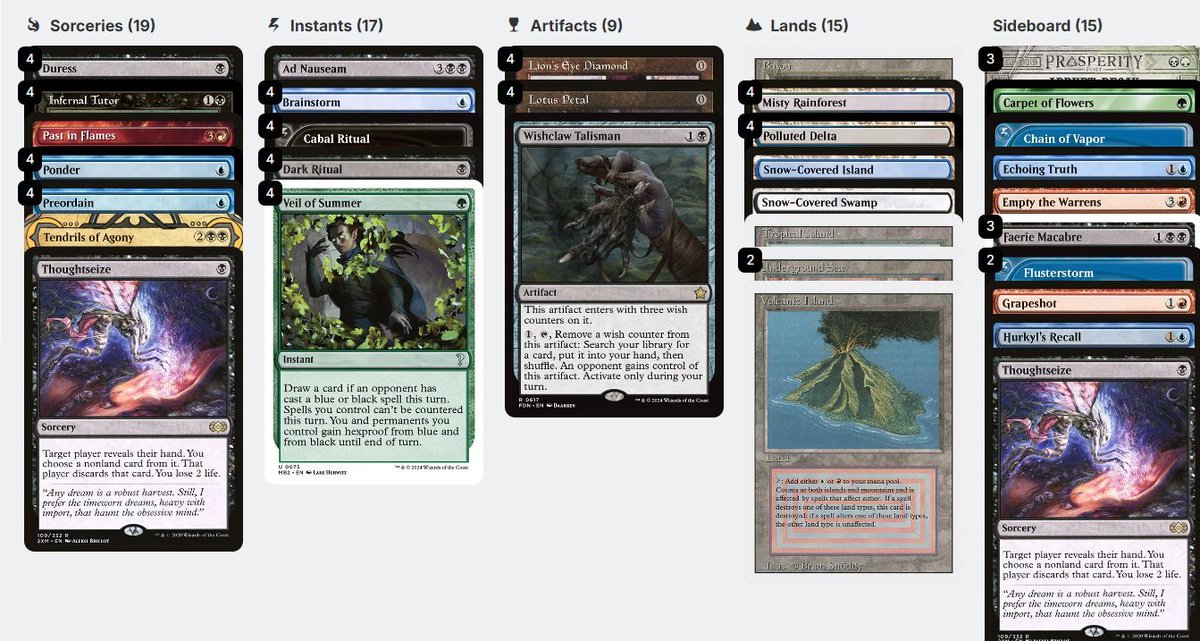 I woke up so excited to play a Legacy tournament again

For me, Sundays were for Legacy

The more things change the more they stay the same

Live now🌩️🌩️🌩️