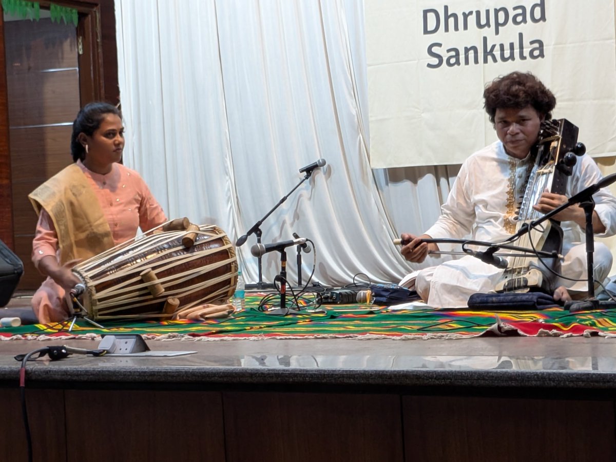 tckamdar's tweet image. Sarangi concert by Farooque Latif Khan in Bengaluru.