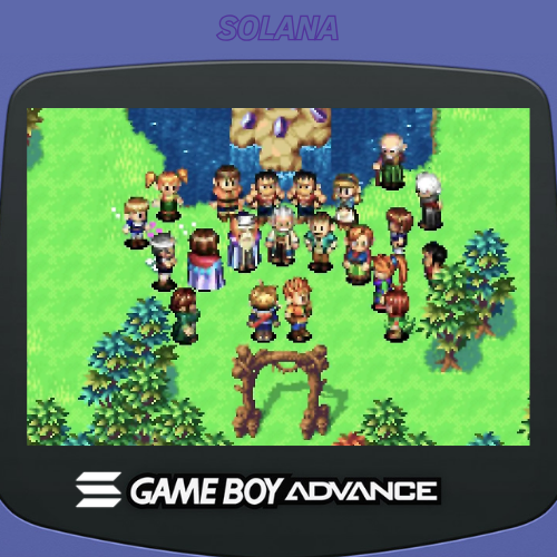 solanaGBA's tweet photo. Golden sun

🌞 Golden Sun is a true hidden gem! With captivating visuals, a haunting soundtrack, and deeply unique gameplay, it’s an RPG worth discovering. 

Dive in and experience this GBA fantasy classic directly in your wallet! 

#GoldenSun $sGBA https://t.co/RTNE5goB8K